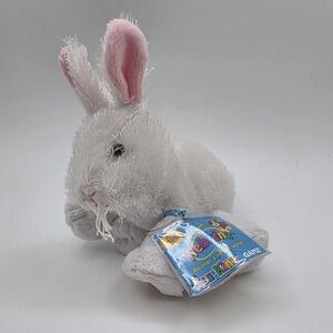 Webkinz Ganz Lil Kinz White Rabbit Plush HS078 New With Sealed Tag Bunny